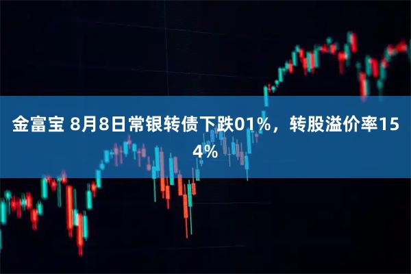 金富宝 8月8日常银转债下跌01%,转股溢价率154%